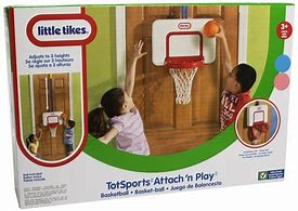 Attach n play basketball hoop