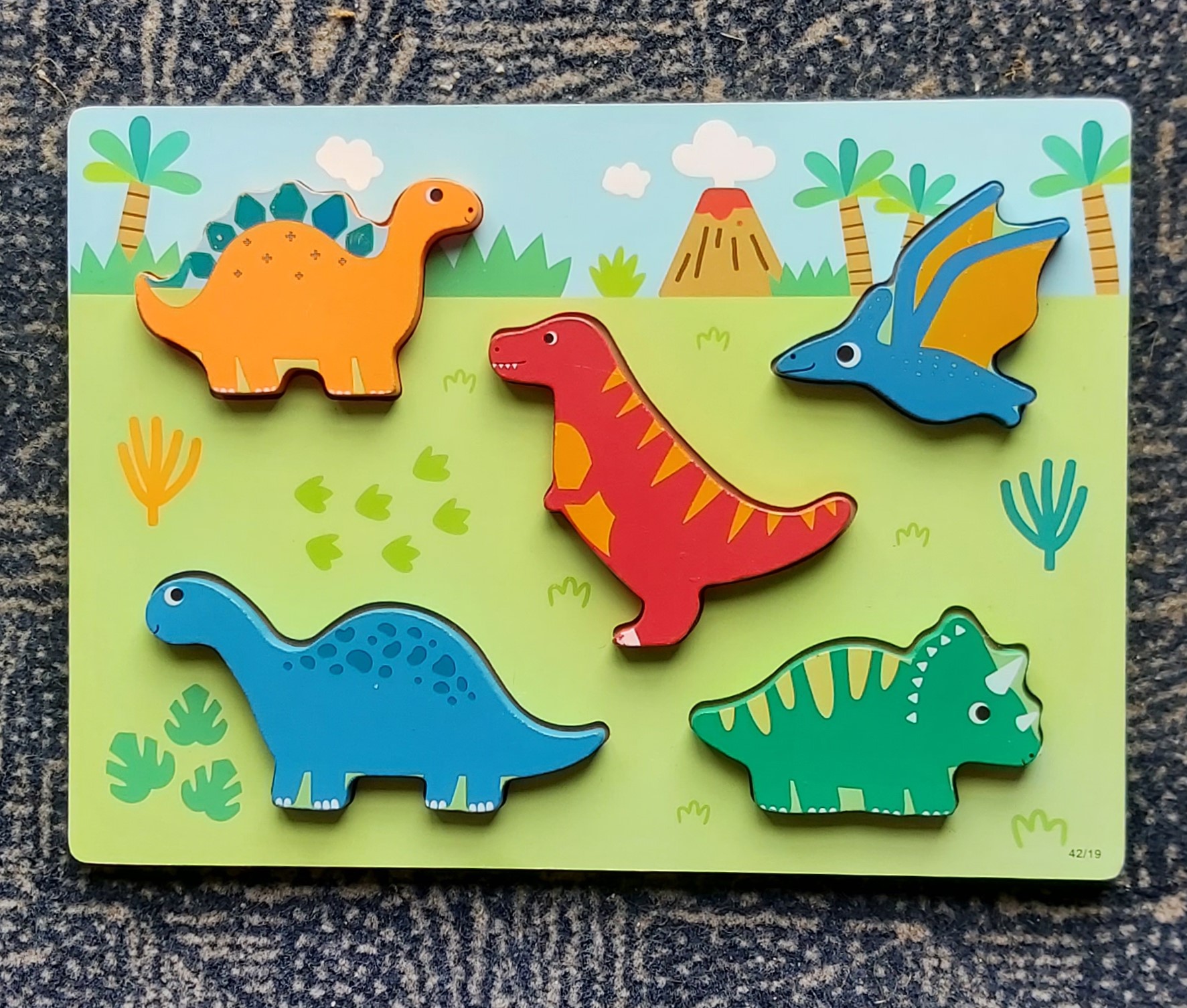 Wooden Dinosaur Puzzle